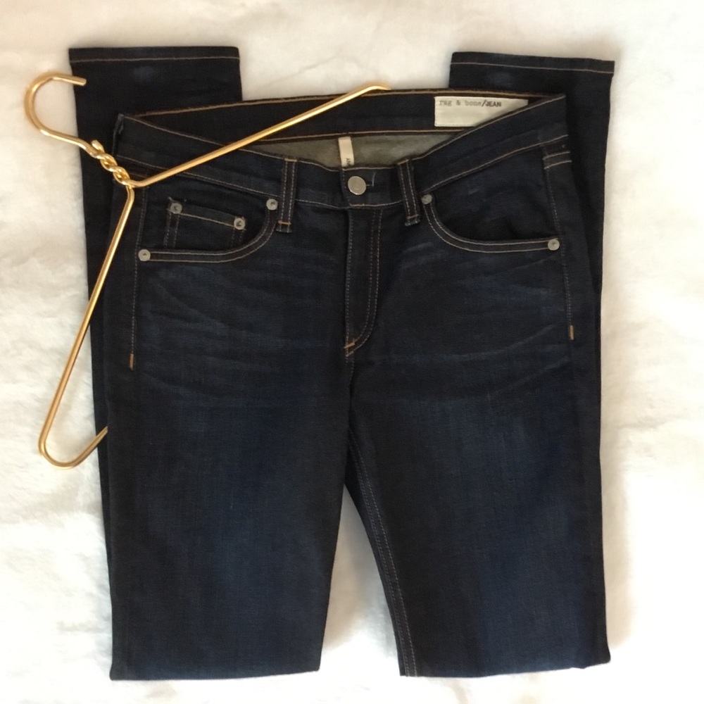 Rag & Bone Jeans Skinny Dark Wash Size 28 NWOT
